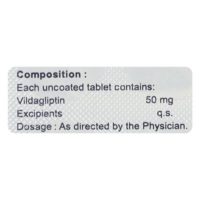 VILDUS 50mg Tablet 15's - Diabetes-Ant