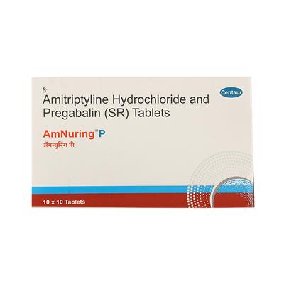 AMNURING P Tablet 10's - Neuropathic Pain-Dru