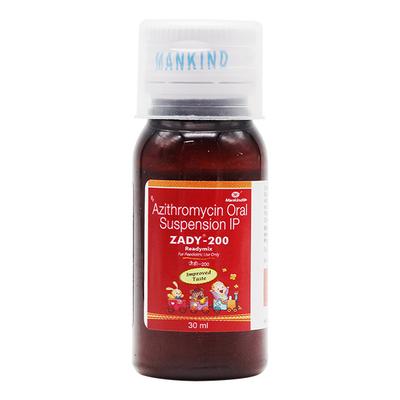 Zady Readymix 200 Oral Suspension 30ml - Bacterial Infections-Mac