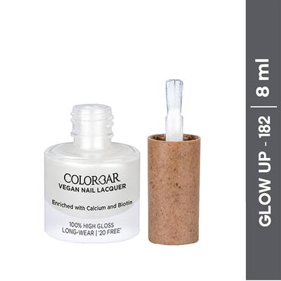 Colorbar Vegan Nail Lacquer Glow Up-182 8 ml - Nail Polish