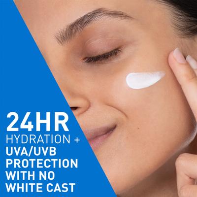 Cerave AM Facial Moisturizing Lotion - Normal to Dry Skin Day Cream With Sunscreen SPF 50 52 ml - Body Sunscreen