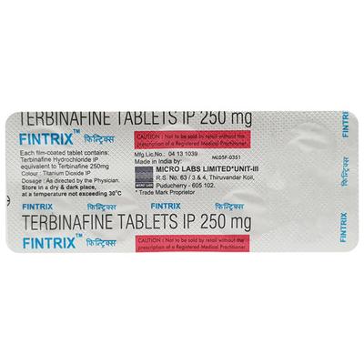 Fintrix 250mg Tablet 7'S - Fungal Infections-Anf