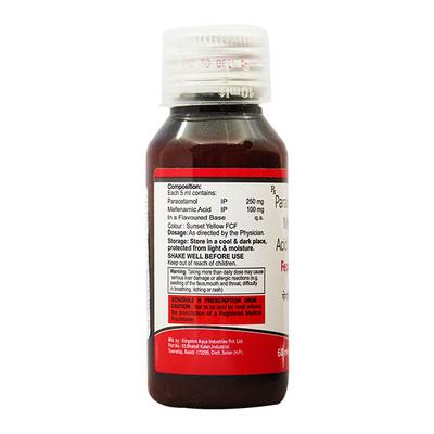 FEPANIL MEF DS Delicious Orange Flavour Suspension 60ml - Pain relief-Nsa