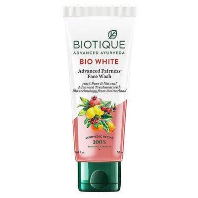 Bio White Whitening And Brightening Face Wash 50 Ml - Face Wash & Cleansers