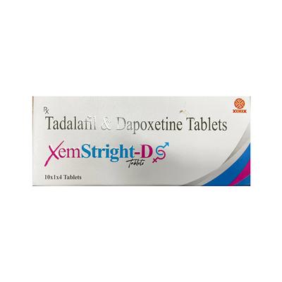 XEMSTRIGHT D Tablet 4's - Impotence/Erectile Dysfunction (Ed)