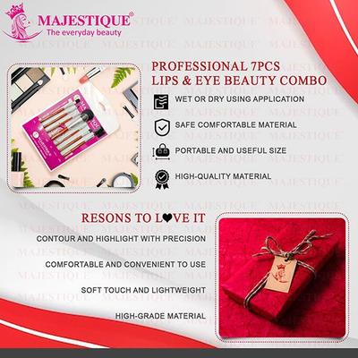 Majestique lips and eyes beauty combo 1's - Eye Brush