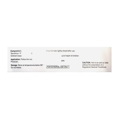 TACMOTOP 0.1 Ointment 10gm - Atopic Dermatitis(Eczema)-Oth