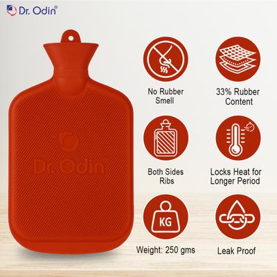Dr. Odin Premium Hot Water Bag 2 L - RED 1's - Hot Water Bags