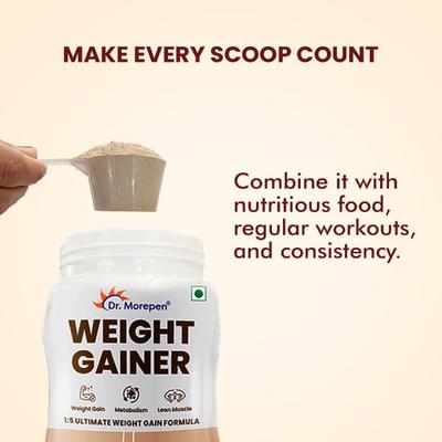 Dr. Morepen Weight Gainer - Irish Chocolate 500 gm - Weight Gain