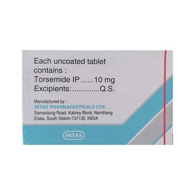 TOR 10mg Tablet 15'S - Hypertension-Diu