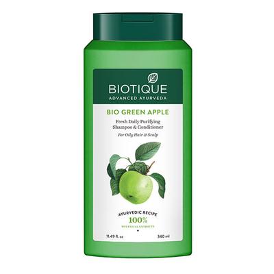 Biotique Green Apple Shine & Glow Shampoo & Conditioner 340ml - Shampoos