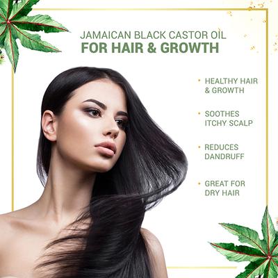 Anveya Jamaican Black Castor Oil & Roots Shampoo Combo 350 ml - Shampoos