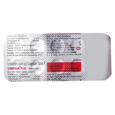 Censpram Plus Tablet 10'S - Anxiety-Anx