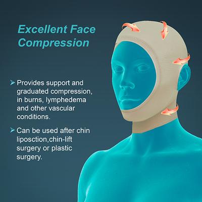 Tynor Compression Garment Face Open Hood (SPL) (I 85) - Abdomen/Neck/Arm/Elbow Supports
