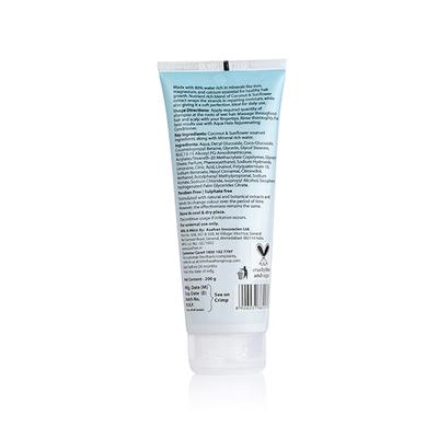 Azafran Organics Aqua Halo Scalp Rejuvenating Shampoo Promotes Thick & Shiny Hair For All Hair Types 200gm - Straight Hair
