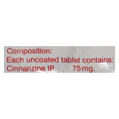 Vertigon Forte 75mg Tablet 10'S - Vertigo-Ant