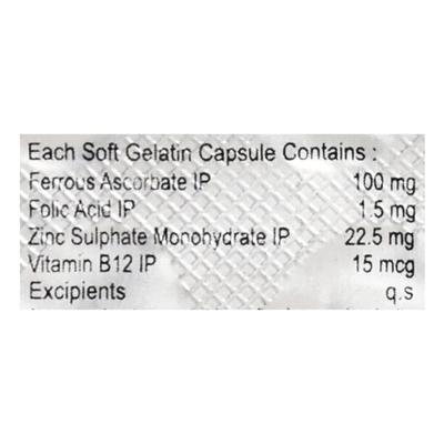 REDWIN XT SoftGel Capsule 10's - Anaemia-VMA