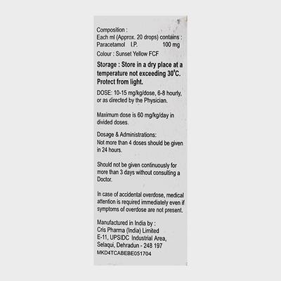 T98 100mg Paediatric Drops 15ml - Fever-Non