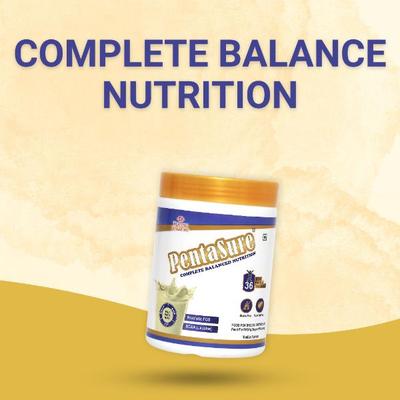 PentaSure Complete Balanced Nutrition Powder - Vanilla Flavour 400 g - Daily Health Drinks