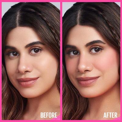 Maybelline New York Sunkisser Hazy Matte Blush, 12H longwear, Pink Mirage 48.2 gm - Blushes