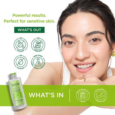 Simple Kind To Skin Soothing Facial Toner 200 ml - Toners