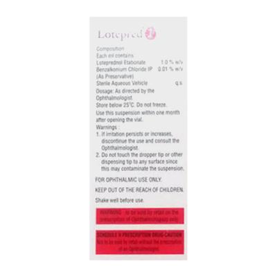 LOTEPRED 1% Eye Drops 5ml - Eye conditions-Eye