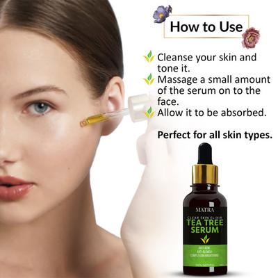 Matra Clear Skin Elixir Serum - Tea Tree 15 ml - Face Serum