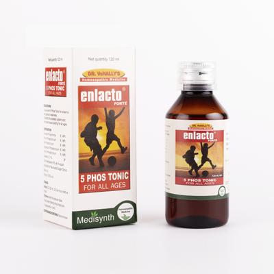 Medisynth Enlacto Forte 5 Phos Tonic 450 ml - Speciality Medicine