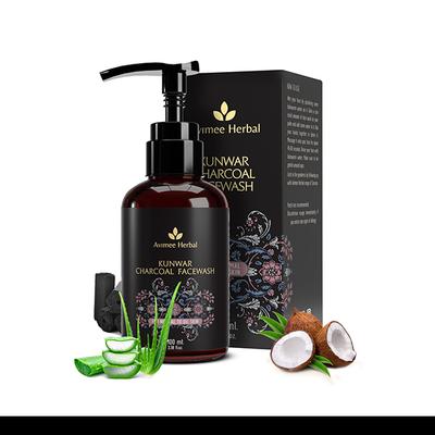 Avimee Herbal Kunwar Charcoal Face Wash 100 ml - Face Washes