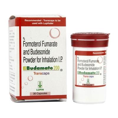 Budamate 200 Transcap 30'S - Asthma/COPD-Ast