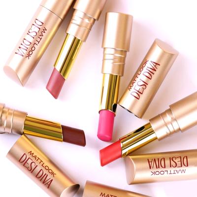 Matt Look Desi Diva HD Matte Lipstick With Hydrating Formula & Hyaluronic Acid, Irani Beauty-06 3.8 gm - Lipsticks