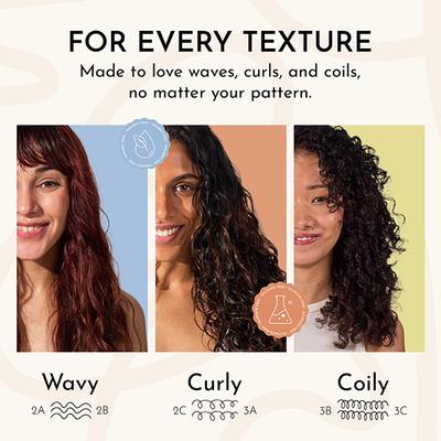 Fix My Curls Wash Day Trio, Cleansing & Moisturizing Shampoo, Hydrating Deep Conditioner 3's - Hair Sets & Kits