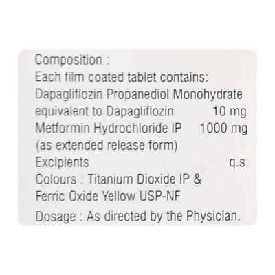 EMILDAP M 10/1000 Tablet 10's - Diabetes-Ant