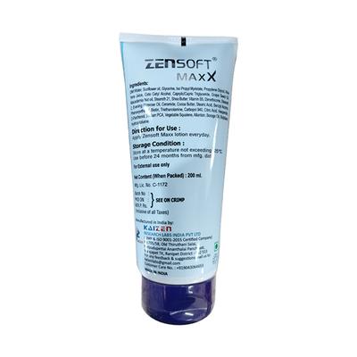 ZENSOFT MAXX PARABEN FREE Lotion 200ml - Dry Skin-Emo