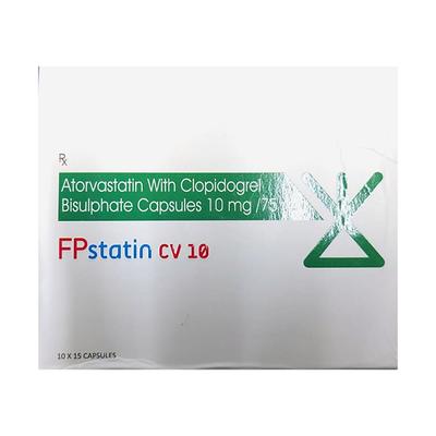 FPSTATIN CV 10 Capsule 15's - High Cholesterol-Dys