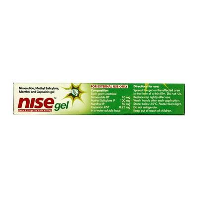 Nise Gel 30gm - Pain relief-Nsa