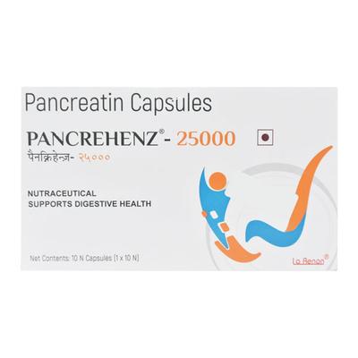 Pancrehenz 25000 Capsule 10'S - Digestion-Dig