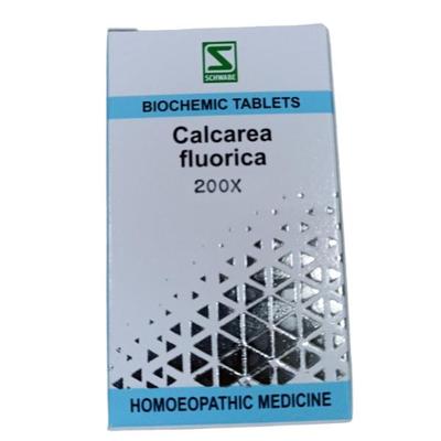 Dr.Willmar Schwabe Calcarea Fluorica Biochemic Tablets 200X 25 gm - Bio-Chemic