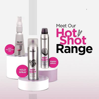 BBlunt Hot Shot Hold Spray for Hairstyling Instant Hold 300ml - Hair Sprays & Mists