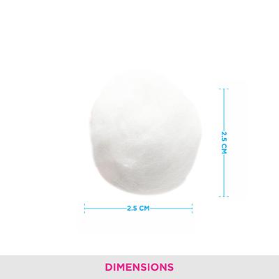 Vega Cotton Ball, White 2's - Cotton Balls