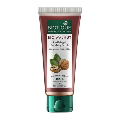 Biotique Walnut Exfoliating & Polishing Face Scrub 100 gm - Face Scrubs