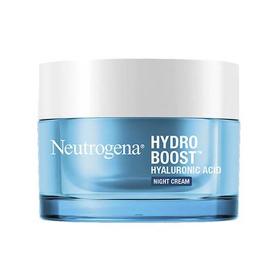 Neutrogena Hydro Boost Night Cream With Hyaluronic Acid For Overnight Hydrating Repair 50gm - Scrubs & Exfoliants
