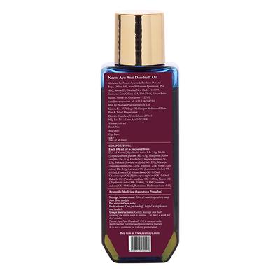 Neem Ayu Effective Ayurveda Anti Dandruff Oil 100 ml - Hair Oils