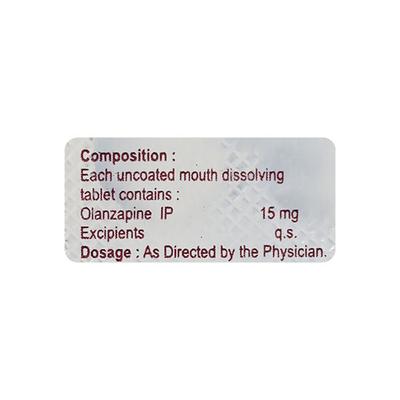 Oliramp 15mg Tablet 10'S - Schizophrenia-Aps