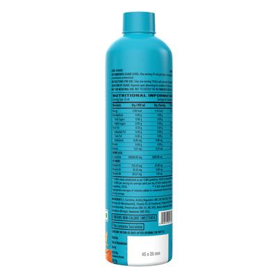 GNC Total Lean Triple Strength L - Carnitine Liquid - Orange 450 ml - Weight Loss