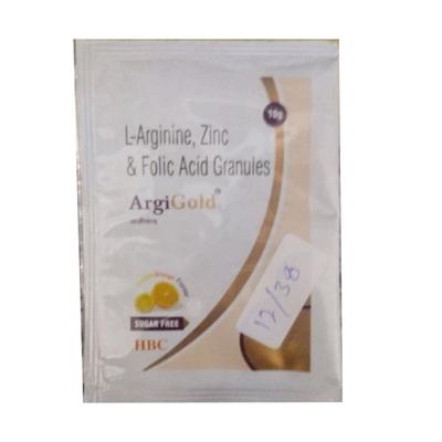 Argigold LEMON ORANGE FLAVOUR SUGAR FREE Sachet 10gm - Supplements-Vam