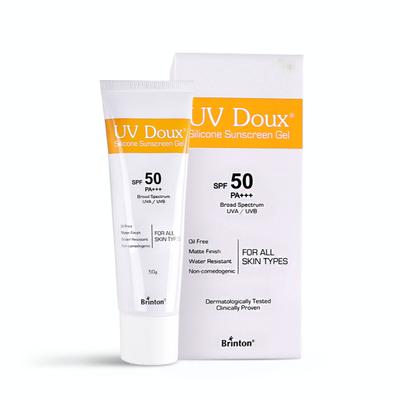 UV Doux Silicon SPF 50 PA+++ Sunscreen Gel 10 g - Face Sunscreen