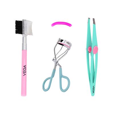 Vega Eyelash and Brow Set (EBS - 01) 1's - Eyelash Curlers