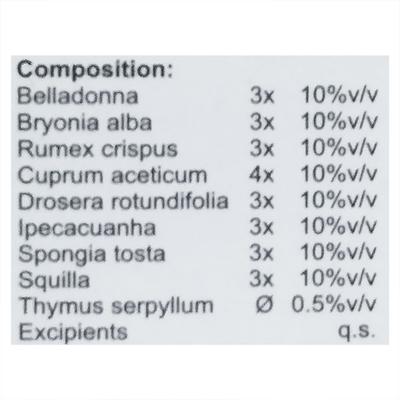 Bakson's B33 Cough Drops 30 ml - Homeopathic Drops