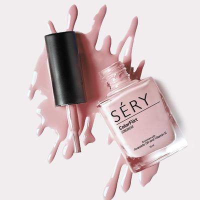 SERY Colorflirt Nail Paint- Marshmellow 10 ml - Nail Polish